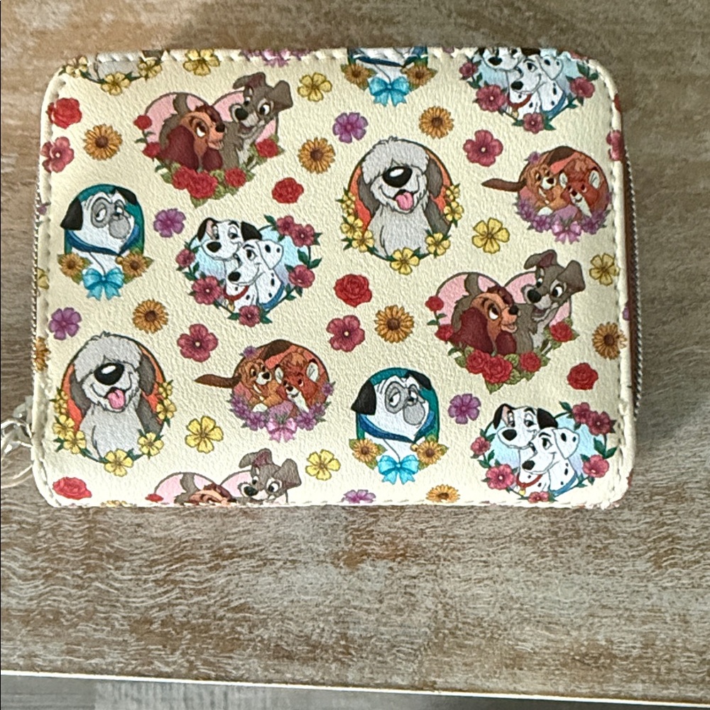 Loungefly Disney Dogs Zip Wallet - Picture 2 of 3